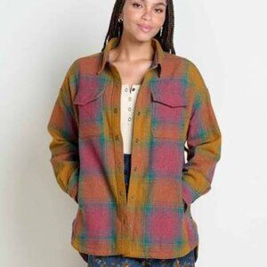 🌲 Toad & Co Women’s Conifer Shirt Jacket – Size XL